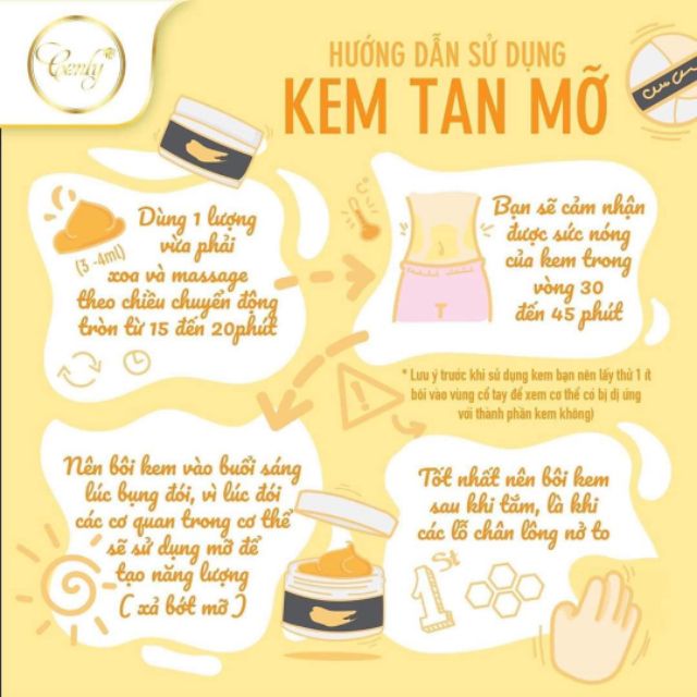 Gel tan mỡ Cenly [thoa đâu giảm đó] giảm 5-7cm sau 1 tháng