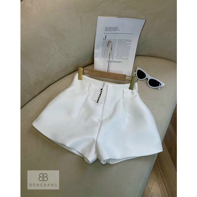 QUẦN SHORT TACTA CẠP CAO ỐNG RỘNG 2 LỚP CHẤT ĐẸP MS15666