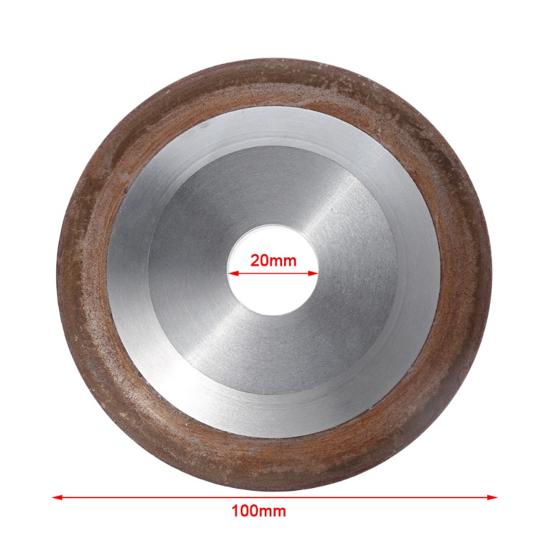 Đĩa Mài Kim Cương 100mm 180 Grit Cho Máy Mài Cacbua D4H9