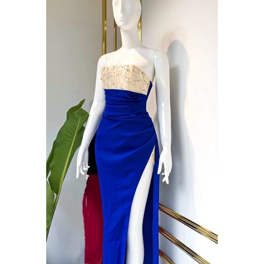 Ms1277V ĐẦM BODY CUP XẾP LY EO ✔Màu: trắng,xanh lá, xanh bích full size S/M/L/XL