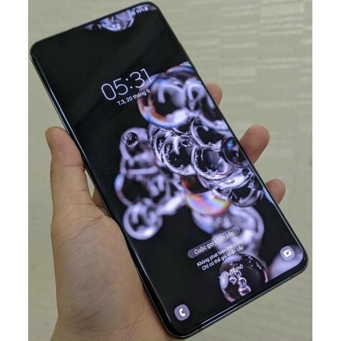 Điện thoại Samsung Galaxy S20 Ultra 5G Hàn Quốc 256GB zin áp suất máy đẹp giá rẻ