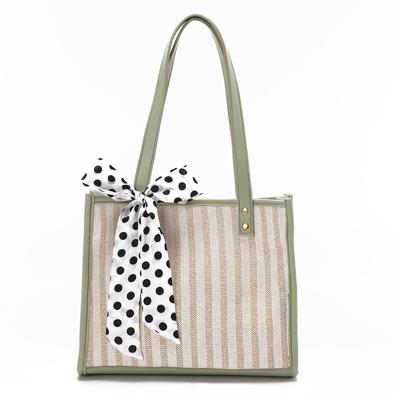 Túi Xách Cỡ Lớn Phối Khăn Quàng Cổ Thời Trang Hàn Quốc Sành Điệu