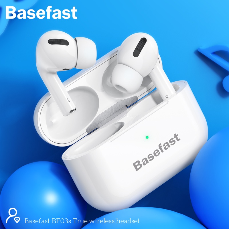 Tai nghe bluetooth Basefast BF03S, kết nối không dây Đổi Tên, Định Vị, Pin Trâu dùng cho mọi dòng máy