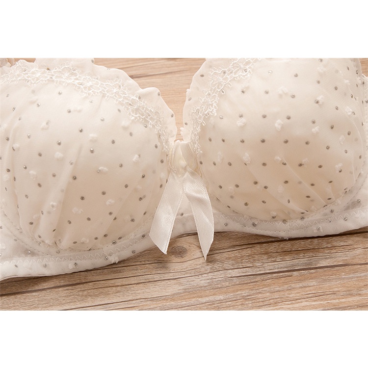 Áo Ngực Cotton Phối Ren Gợi Cảm Cho Nữ Sinh Trung Học