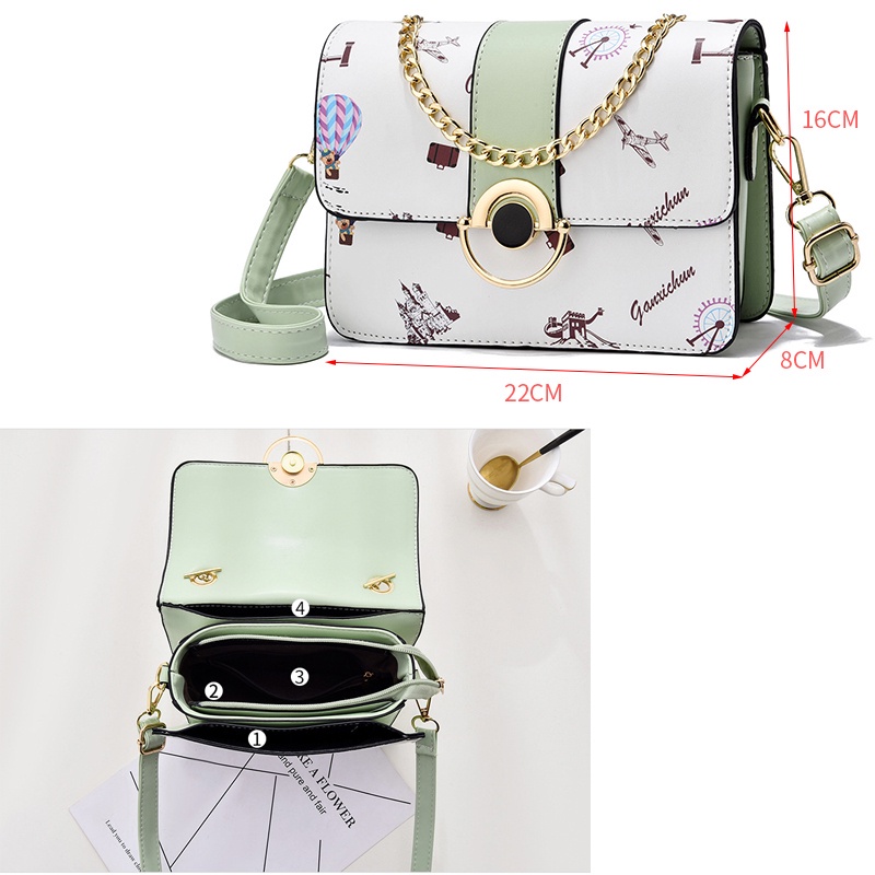 Túi Xách Đeo Vai Phong Cách Hàn Quốc Thời Trang Mới Cho Nữ