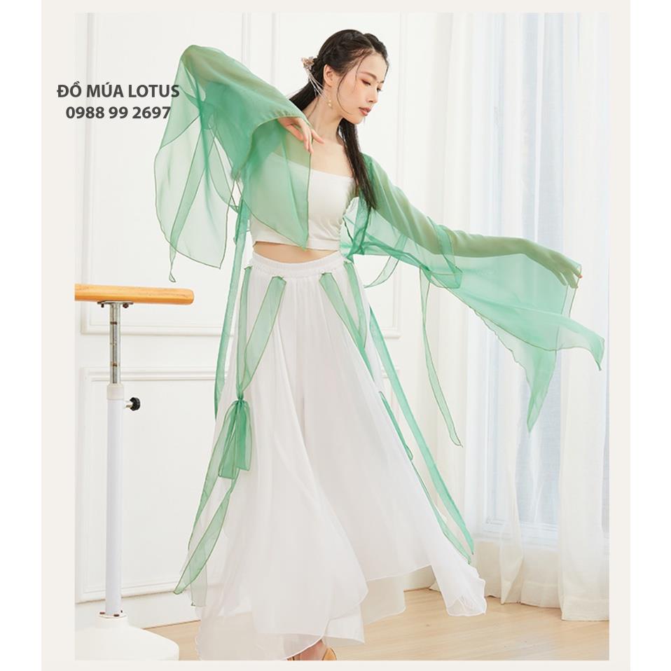 Áo Khoác Cardigan Họa Tiết Bướm Truyền Thống Múa Cổ Điển  Đồ Múa Lotus