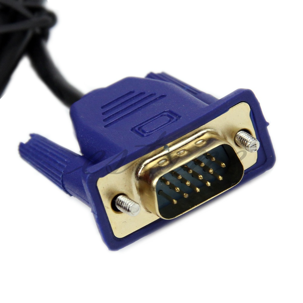 Cáp Chuyển Đổi Cổng Hdmi Sang Vga Hd-15 Dài 6ft 1.8m 1080p Mạ Vàng