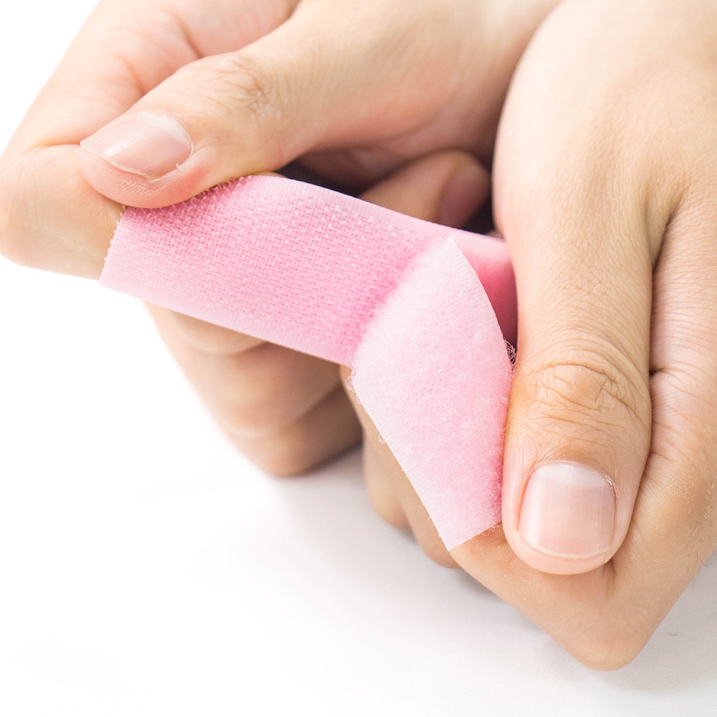 Lovetex-HÀNG MÀU Băng đai nhám xé , velcro, khóa nhám, băng dính gai bông các loại - Hàng cuộn GIÁ 1 MET