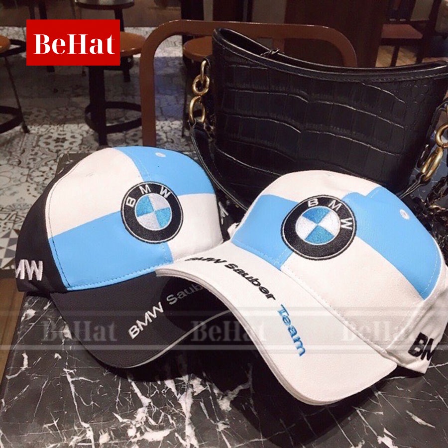 Mũ Lưỡi Trai Siêu Xe BMW Cao Cấp, Hàng Xuất, Chất Liệu Dày, Đầy Đủ Tem