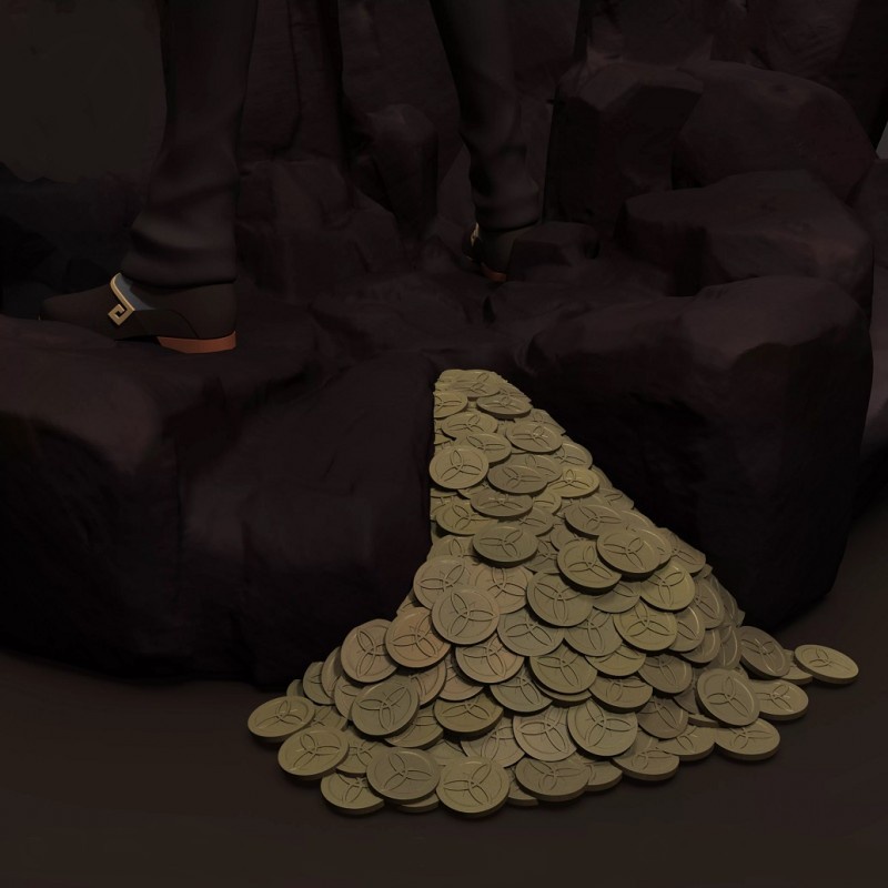 File in 3D mô hình Zhongli Genshin Impact - Games