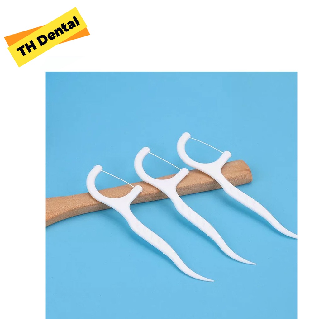 Tăm chỉ nha khoa chăm sóc răng miệng