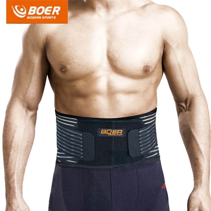 Đai lưng tập gym Boer 7996