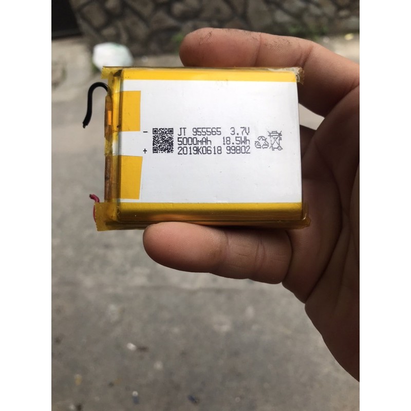 ✔️Pin Li-Po JT✔️ 5000mAh 955565 18.5W 3.7v hàng SỊN XÒ CHO AE DIY | BigBuy360 - bigbuy360.vn