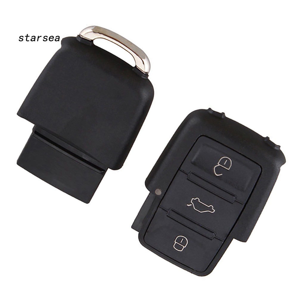 Vỏ Chìa Khóa Điều Khiển Từ Xa 3 Nút Gấp Được Cho Bora Passat Golf Polo Jetta