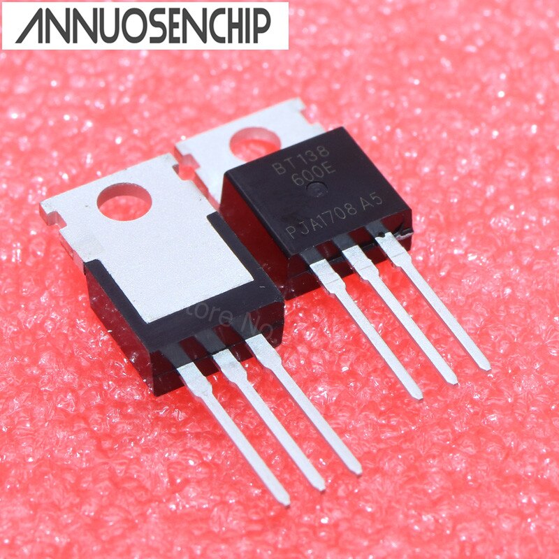 10 CÁI BT138-600E TO220 BT138-600 TO-220 BT138 mới và nguyên bản miễn phí vận chuyển