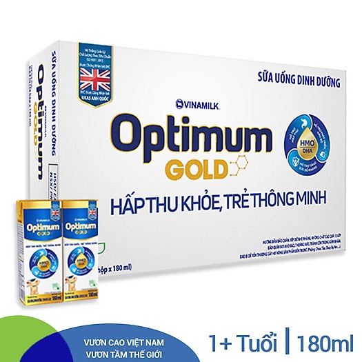 Sữa bột pha sẵn Optimum Gold 180ml