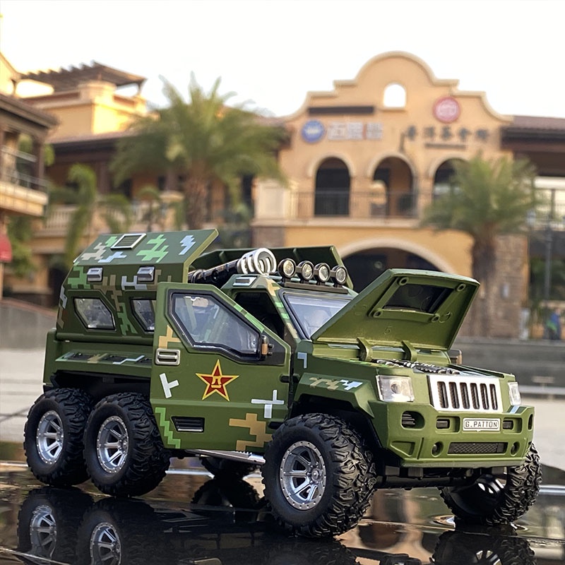 Mô Hình Xe Jeep Armored Tỉ Lệ 1: 24