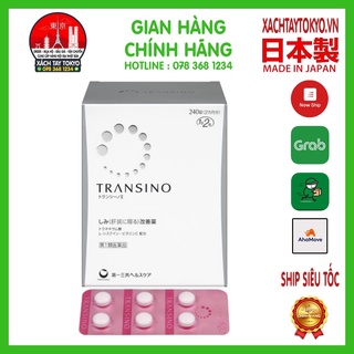 Viên uống giảm nám, sáng da transino ii nhật bản 240 viên