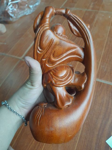 TƯỢNG PHẬT DI LẶC BAY CAO 30CM