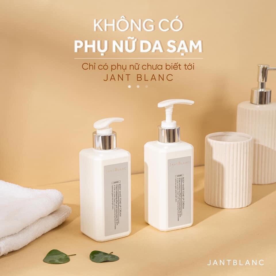 [Hàng Chính Hãng] Kem dưỡng thể - Kem body Kim Cương Jant blanc body white tone up cream Hàn Quốc 300ml