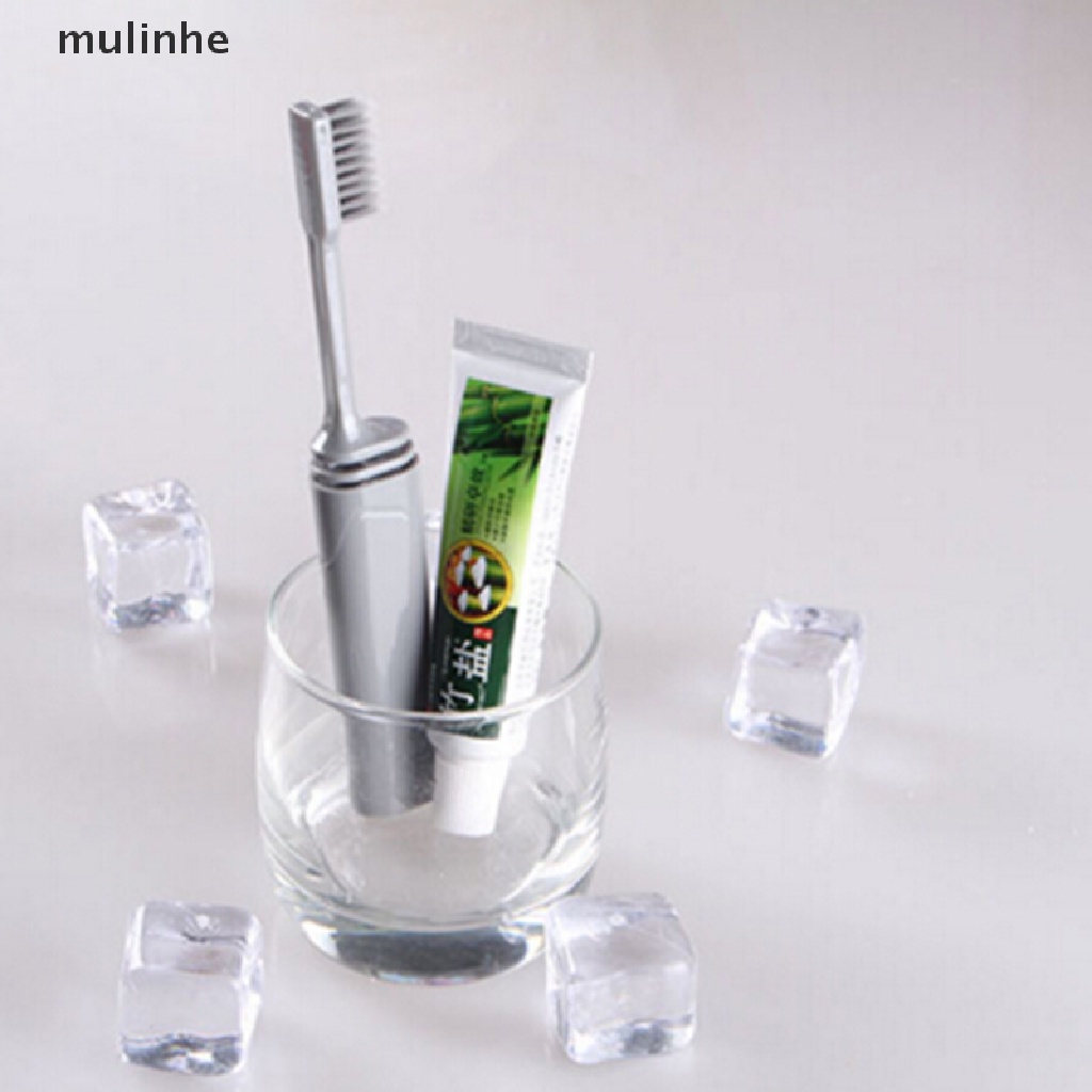 Bàn Chải Đánh Răng Lông Mềm Có Thể Gấp Gọn Mang Đi Du Lịch mulinhe