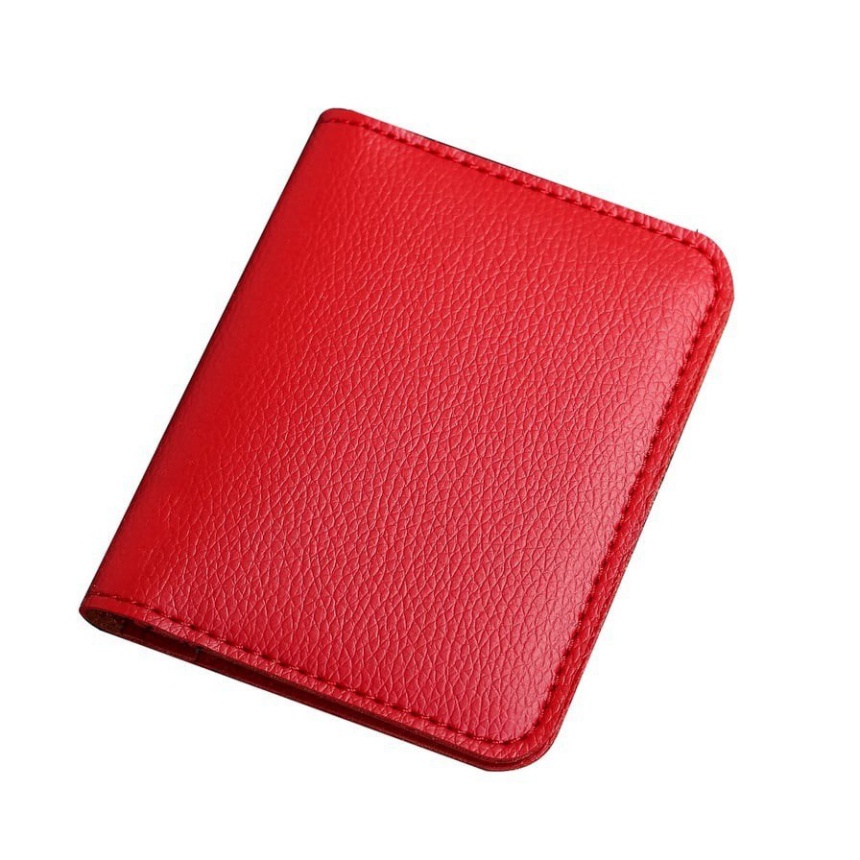 Ví Mini Nam Nữ Da Bò Thật Công Sở Để Thẻ ATM Card Visit Tiền Mặt | Bóp Da Đẹp | VD01 Saka.Shop99