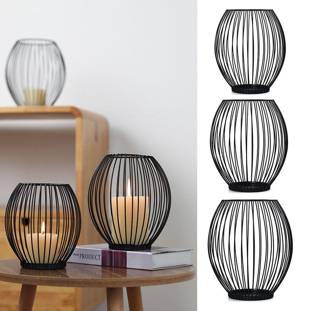 Giá Đỡ Đèn Cầy Bằng Kim Loại Phong Cách Vintage Lãng Mạn Trang Trí Nhà Cửa /
