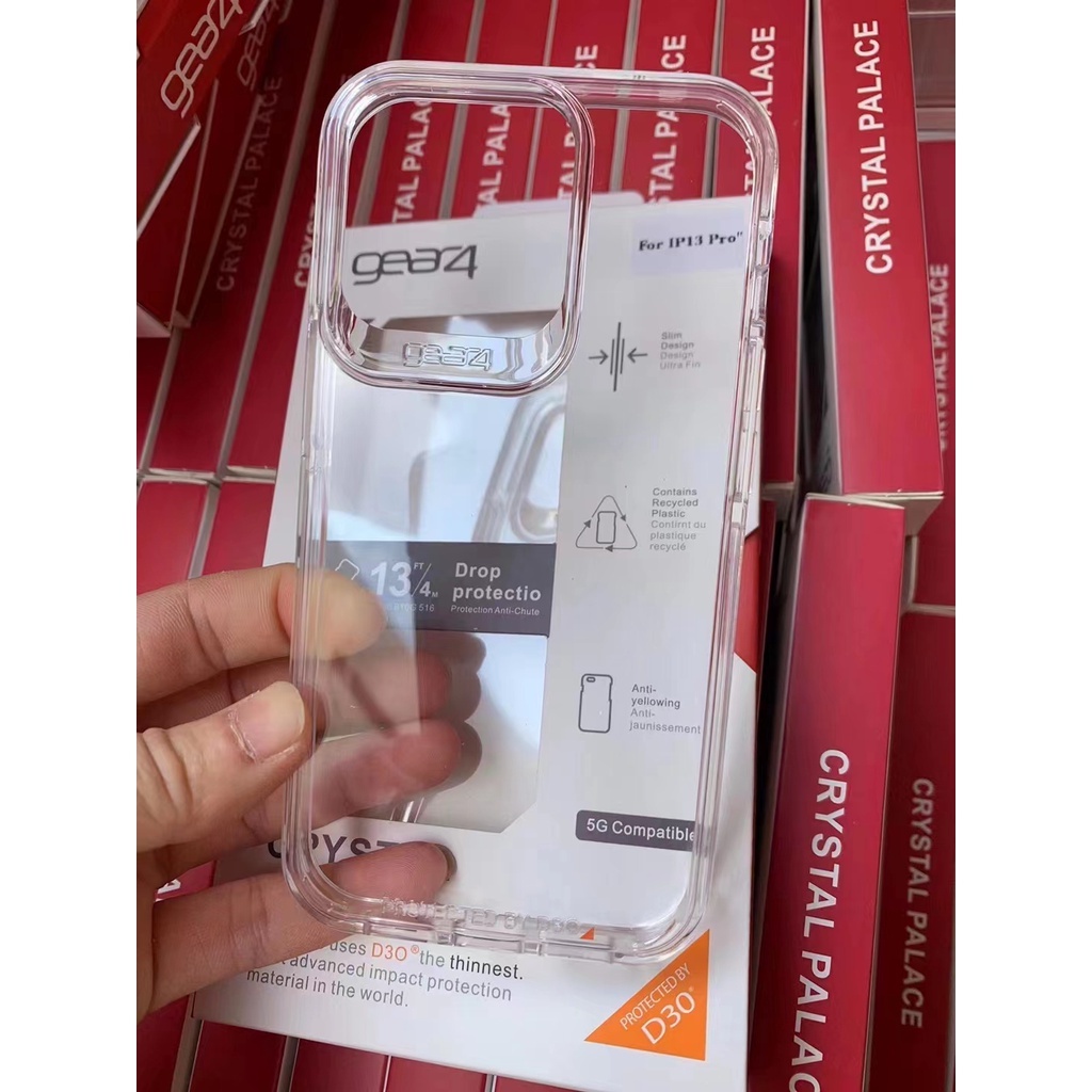 Ốp Điện Thoại Họa Tiết Gear4 Gear 4 Cho iPhone 14 / 13 / 12 / 11 iPhone14 13 12 Pro Max iPhone 14 plus