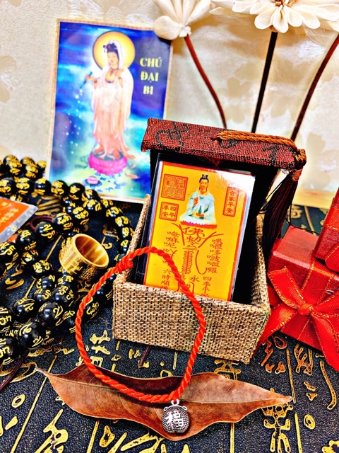 Vòng Chỉ đỏ chữ Phúc ❤️Bạc Thái 925❤️ tặng hộp đựng và bùa bình an