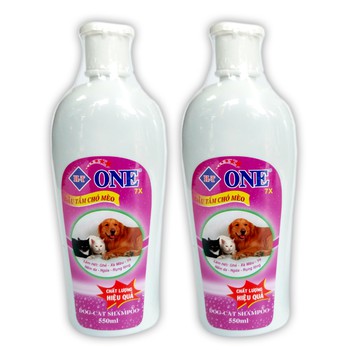 SỮA TẮM CHÓ MÈO THÚ CƯNG ONE SIÊU TRỊ GẺ, NẤM, VE, BỌ CHÉT, RỤNG LÔNG MÙI CỰC THƠM