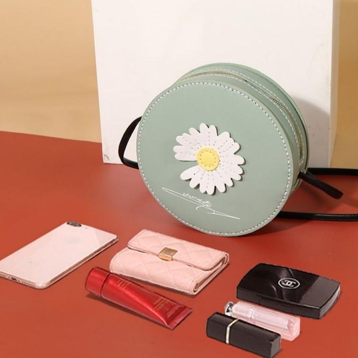 Túi Handmade, Túi Tự Đan Handmade Hoa Cúc