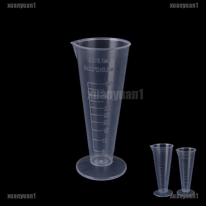 Cốc Nhựa Đo Lường Trong Suốt Dung Tích 50ml 100ml