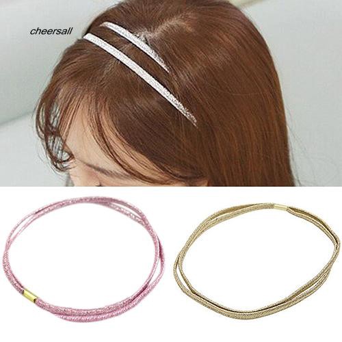 Bộ Đồ Cổ Vũ Xinh Xắn Dành Cho Nữ| Băng Đô Cài Tóc Co Giãn Thời Trang Cho Nữ