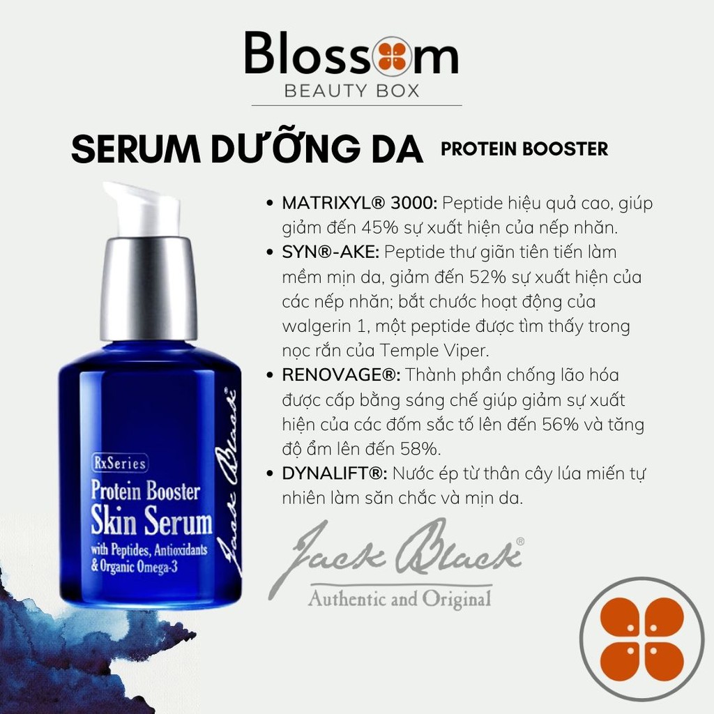 [MỸ PHẨM NAM] Serum chống lão hóa JACK BLACK Protein Booster