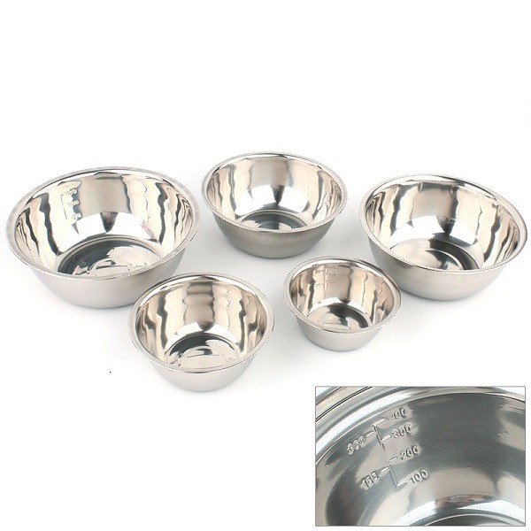 Thau inox Chậu Inox - Thau Sâu Inox Hàng Cao Cấp Nhập Khẩu Trực Tiếp Dày Dặn, Đẹp