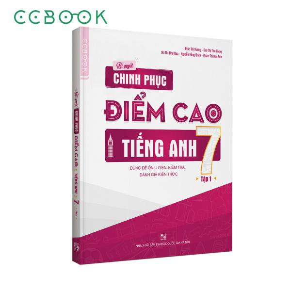 Sách - Combo chinh phục điểm cao TOÁN - NGỮ VĂN - TIẾNG ANH Lớp 7