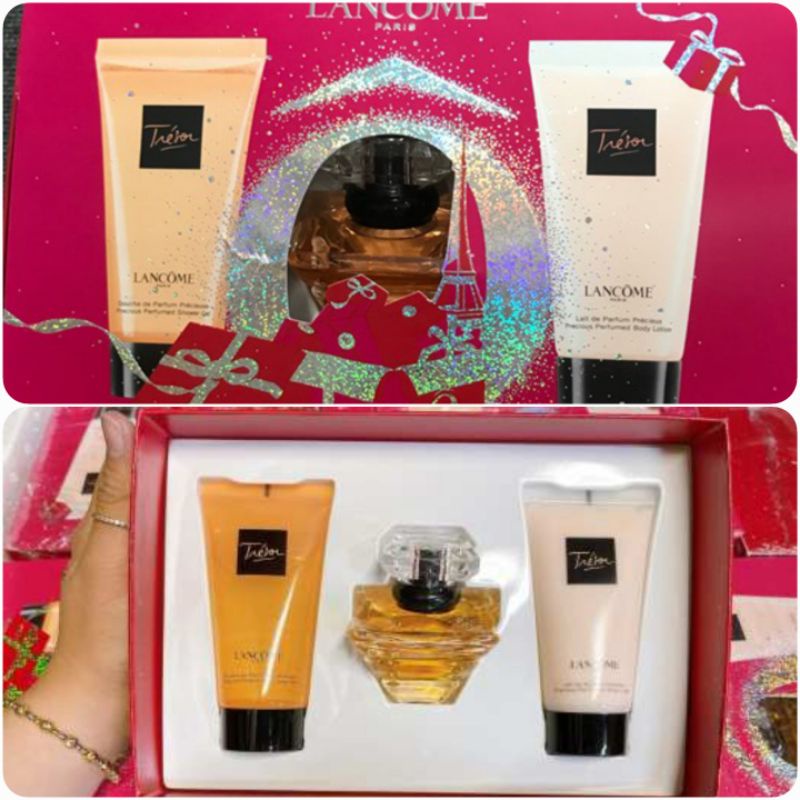 (Có Sẵn) Set Nước Hoa và Dưỡng Da Lancome Tresor