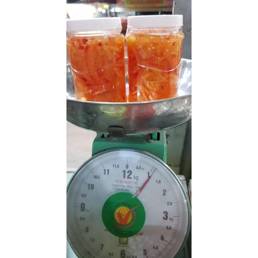 ( Ngưng Ship shoppee ) Mắm Tép trộn đu đủ 500G / Củ kiệu nhà làm