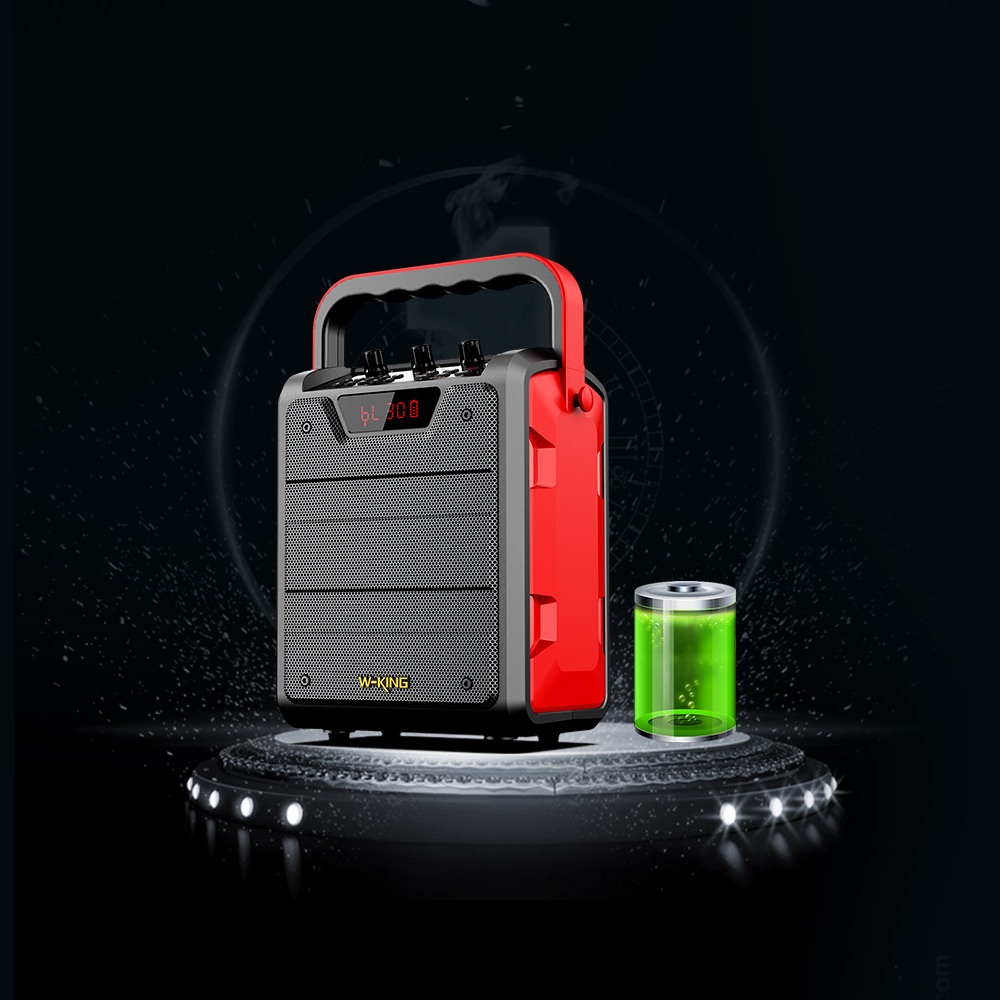 LOA BLUETOOTH KARAOKE W-KING T2 .