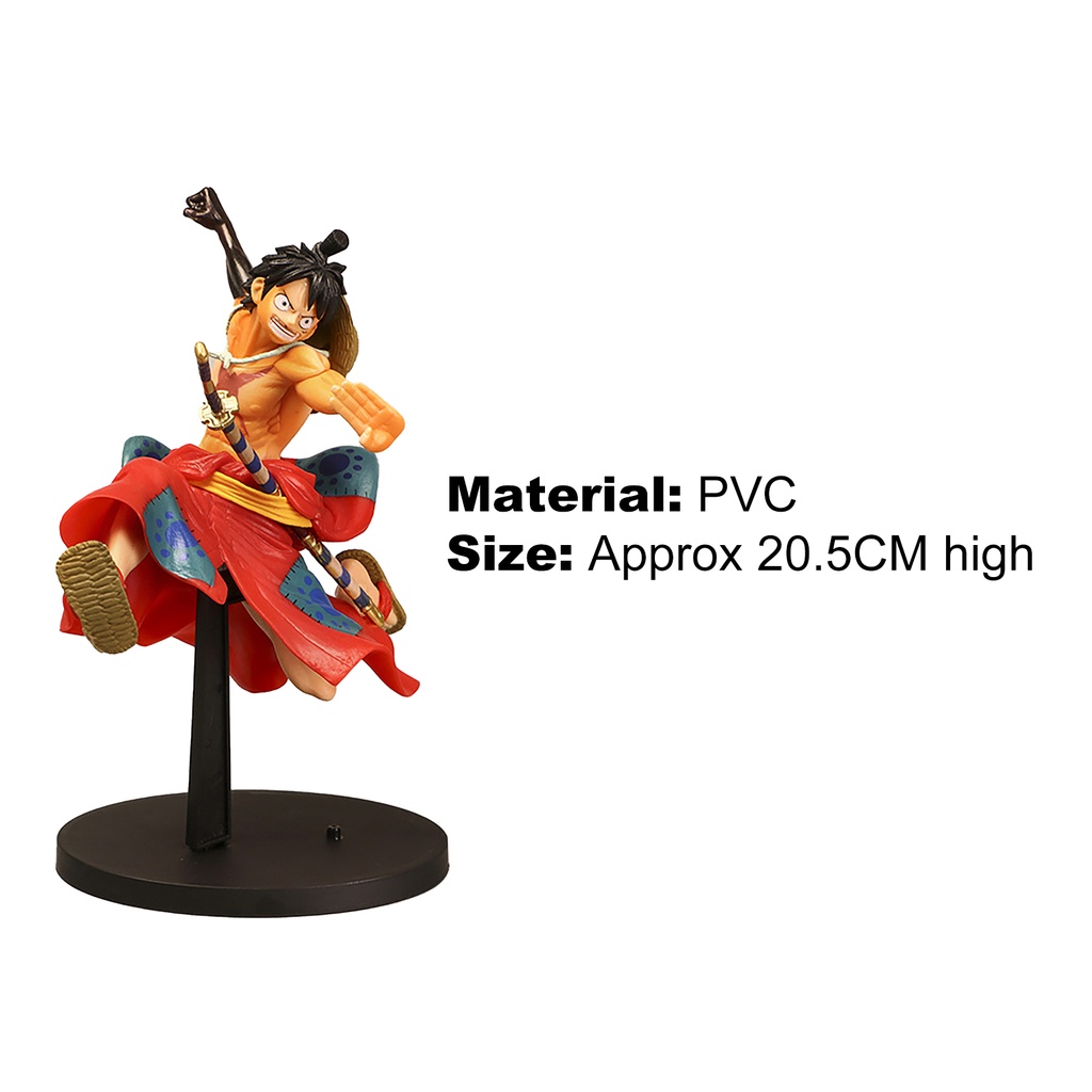 Mô Hình Nhân Vật Luffy Trong One Piece Dùng Trưng Bày Để Bàn