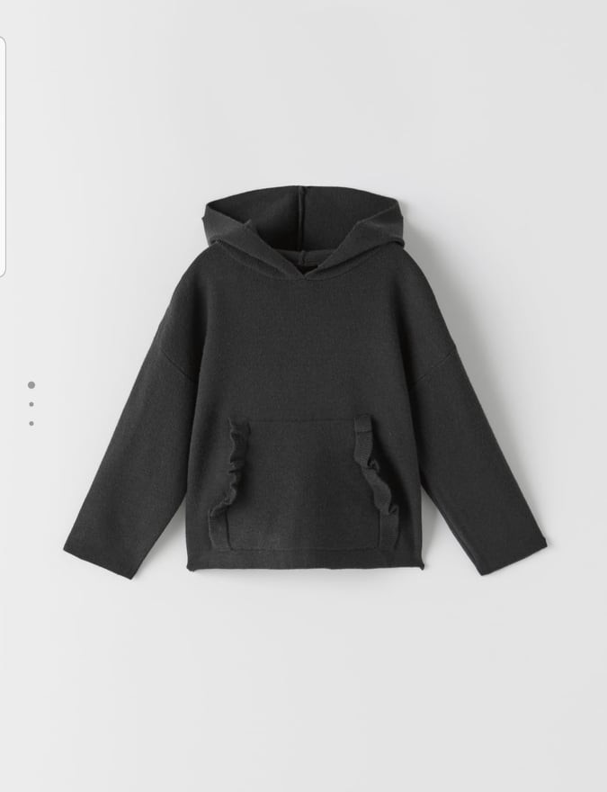 Áo len hoodie túi bèo