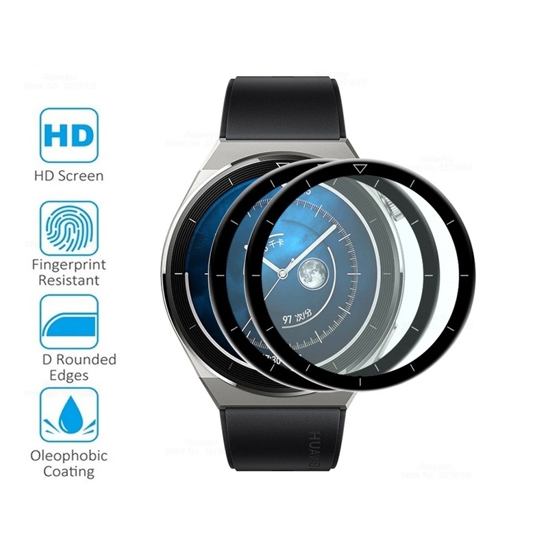 Kính Cường Lực 9H Bảo Vệ Màn Hình Cho Đồng Hồ Thông Minh Huawei GT 3 Pro 43mm 46mm/Huawei GT3 Pro