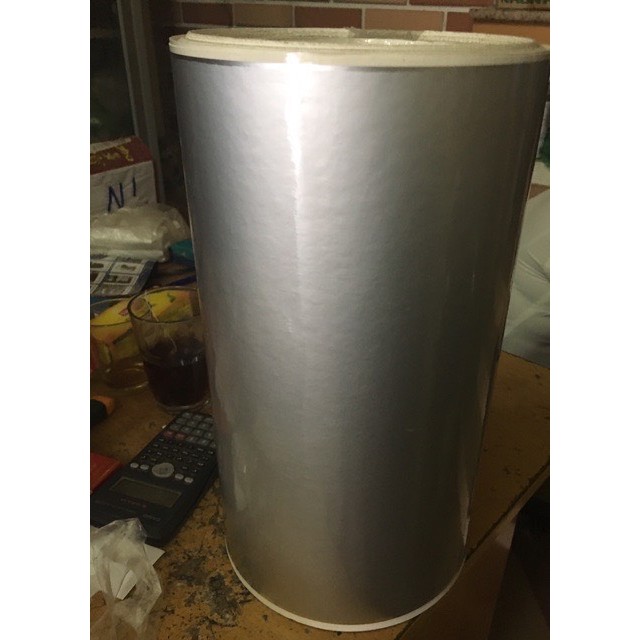 Màng siu nhôm dán lọ nhựa PET nhựa HDPE -1 mét màng siu dán miệng hũ