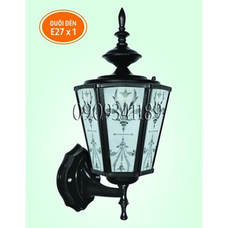 đèn vách tường ngoài trời - đèn gắn cột