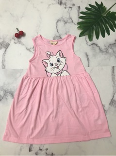 Váy HM cotton Mèo hồng