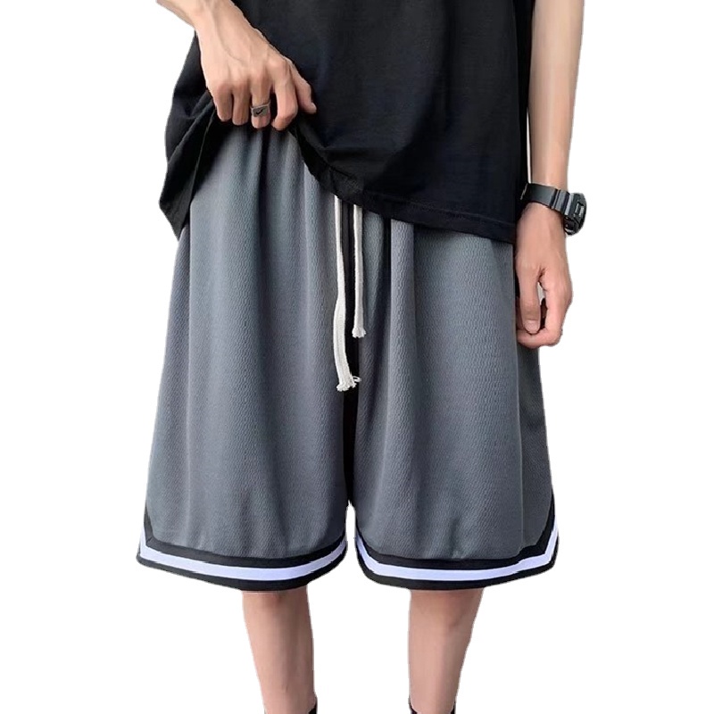 Quần Short Dáng Rộng Lưng Thun Co Giãn Thoải Mái Phong Cách Hàn Quốc Thời Trang Cho Nam Và Nữ size M-2XL