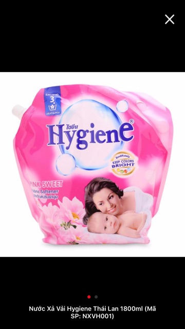 Nước xả vải HYGIENE 1800ml