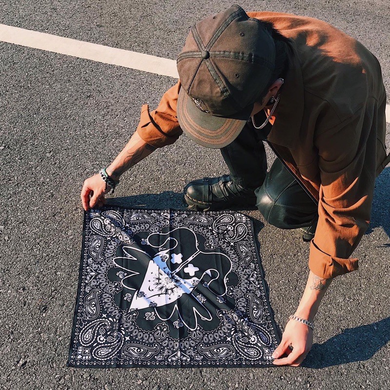 khăn bandana clownz chính hãng (new)