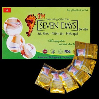 Sevenday - viên uống giảm cân