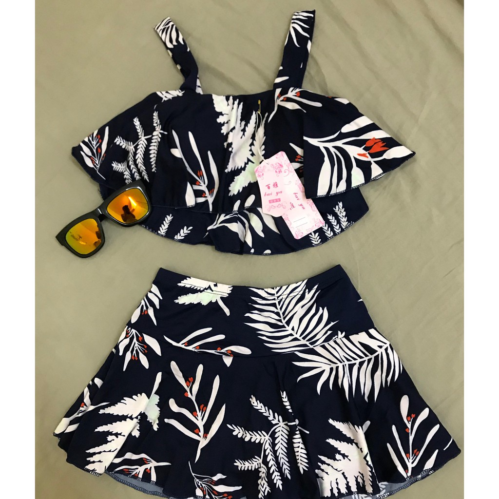 Bikini 2 mảnh kín đáo có độn ngực, hàng Quảng Châu loại 1 | BigBuy360 - bigbuy360.vn